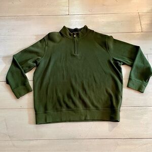 Lands' End Men's Half Zip Sweater, Size XXL, NWOT